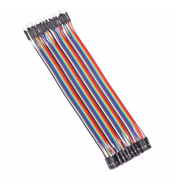 Kit Jumper 30cm x 10pcs - Eletrônica SerMaker - Arduino, Raspberry