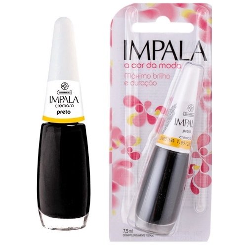 Esmalte Impala Cremoso Preto Ml Sansei Cosm Ticos O Ponto De Encontro Com A Beleza