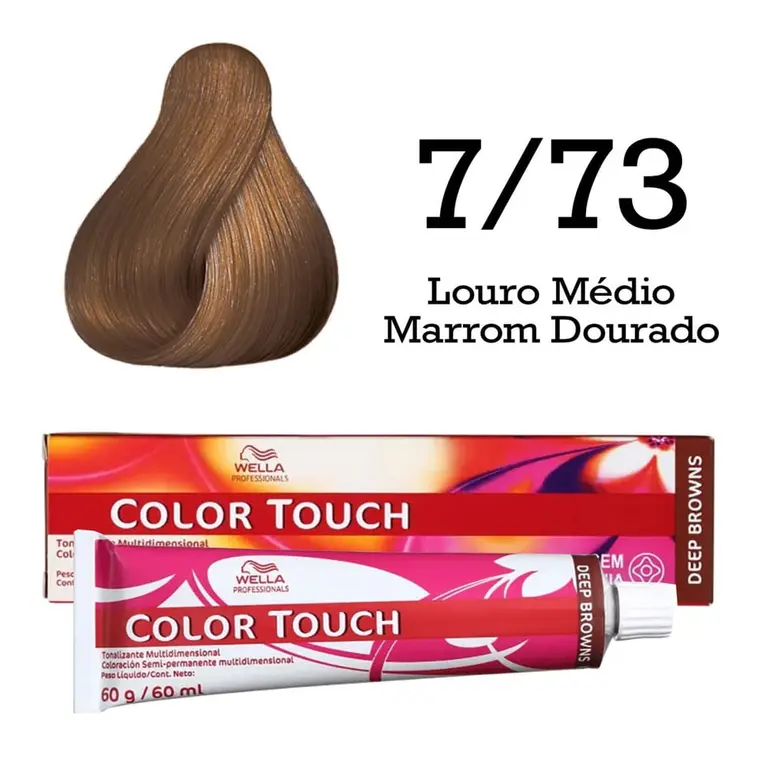 Tonalizante Color Touch 7/73 60G Wella - Sansei Cosméticos | O