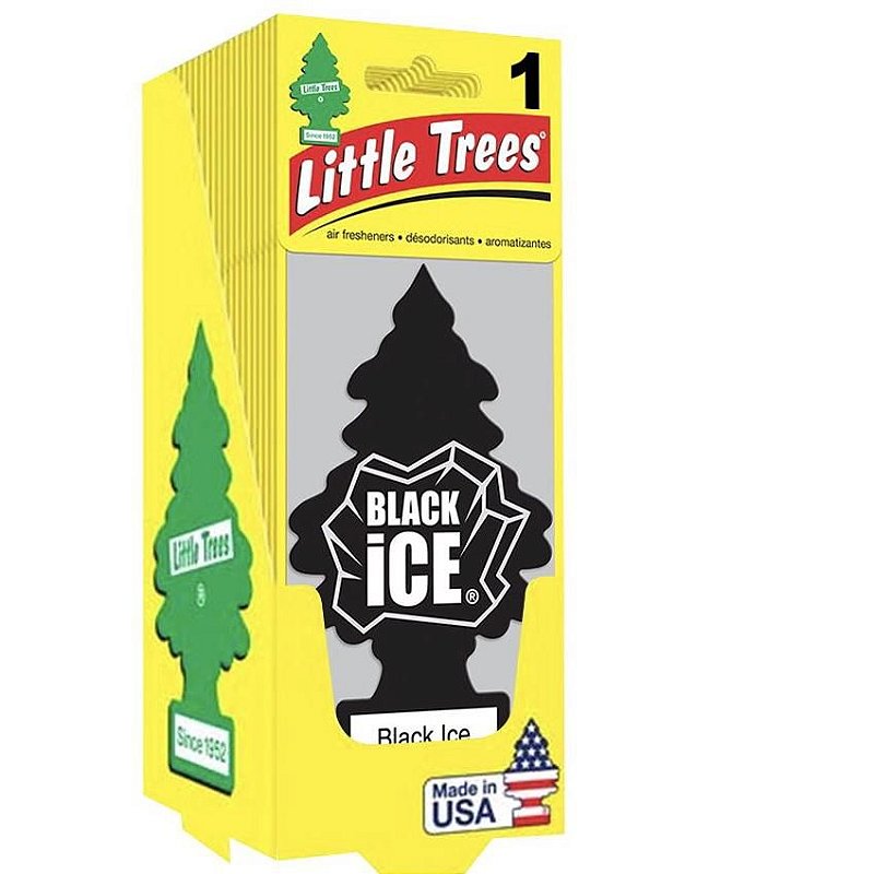 Little Trees (Black Ice)24 UNIDADES DISPLAY BOX Little Tree Aromatizantes