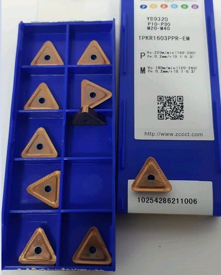 Insertos Tpkr 1603 Zcc - Alfa Ferramentas para Usinagem