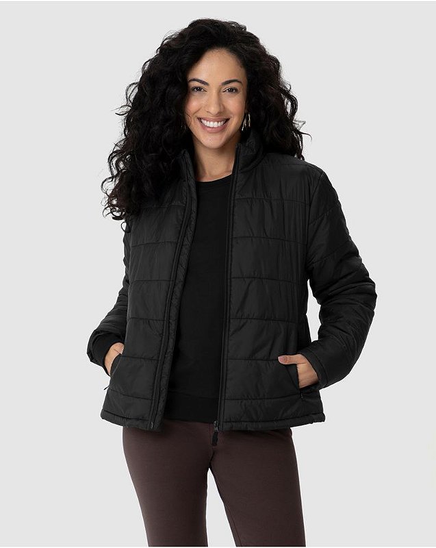 Jaqueta Puffer Preta