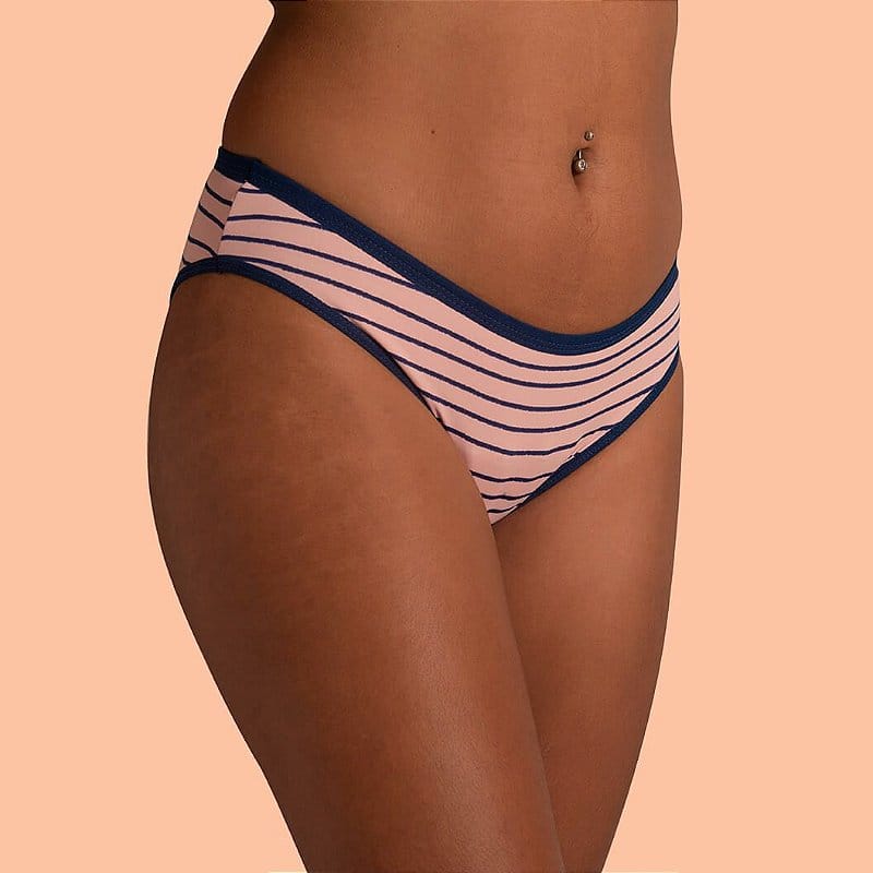 Calcinha Menstrual Básica - Rosa e Azul