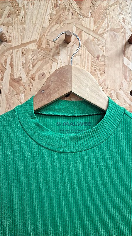 Blusa Justa Manga Alongada Cores Variadas