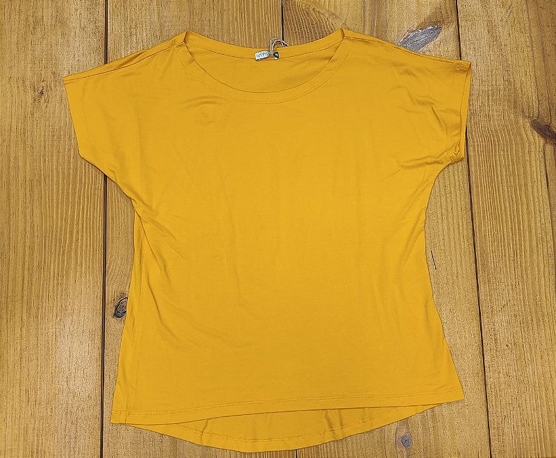 Blusa Helena Gola Canoa Sol de Verão M