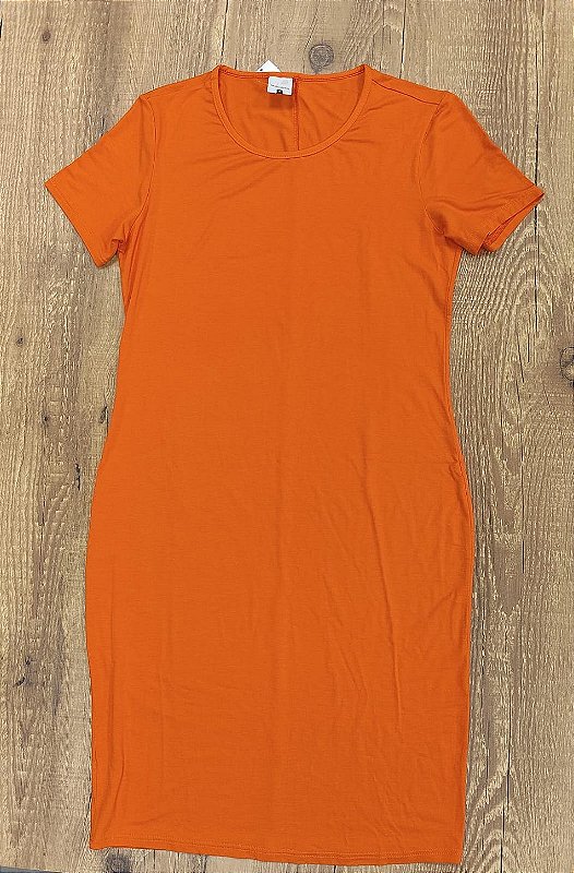 Vestido Curto Laranja Malwee - Tamanho M