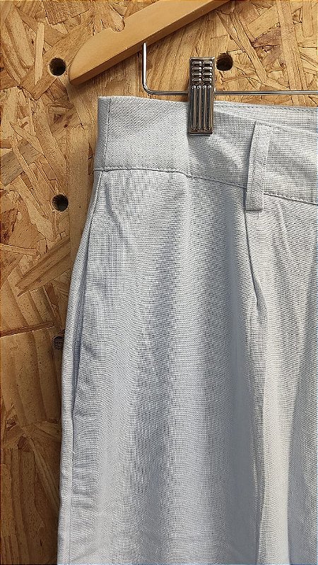 Calça Alfaiataria Feminina Azul Claro