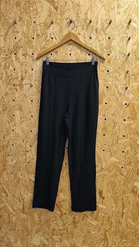 MALWEE - 3849 Calça Cigarrete - Preta