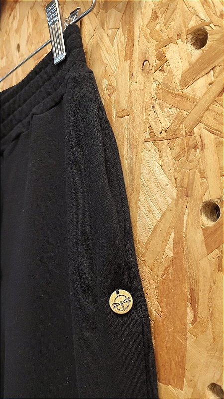 NAJÔ 32074 - Calça Molecotton Corte Reto - Preta