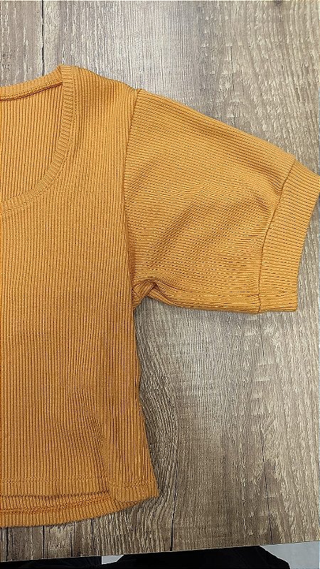 Blusa NÖGAH Enjoy Canelada Cropped