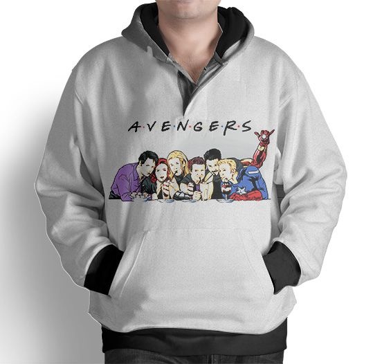 moletom avengers friends