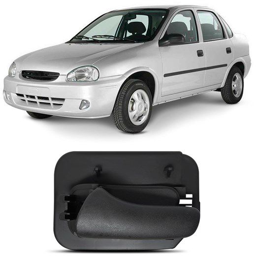 Maçaneta Interna Traseira Corsa Sedan Classic Wagon Esquerdo - MM Distribuidora automotiva