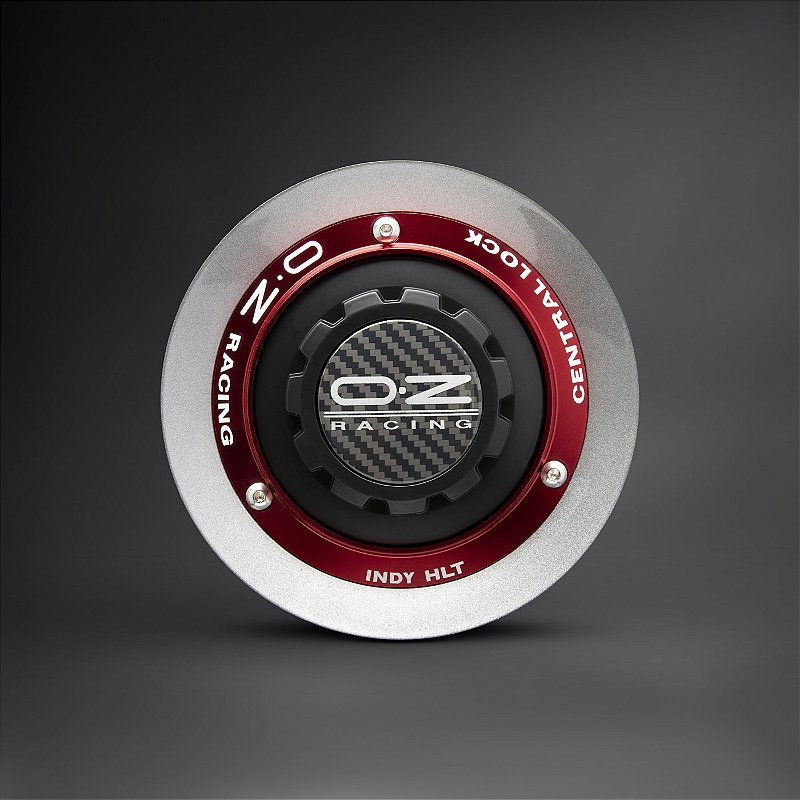 Centercap Centerlock para OZ Indy - M681C/AL OZ Ø55 PO + Red Ring