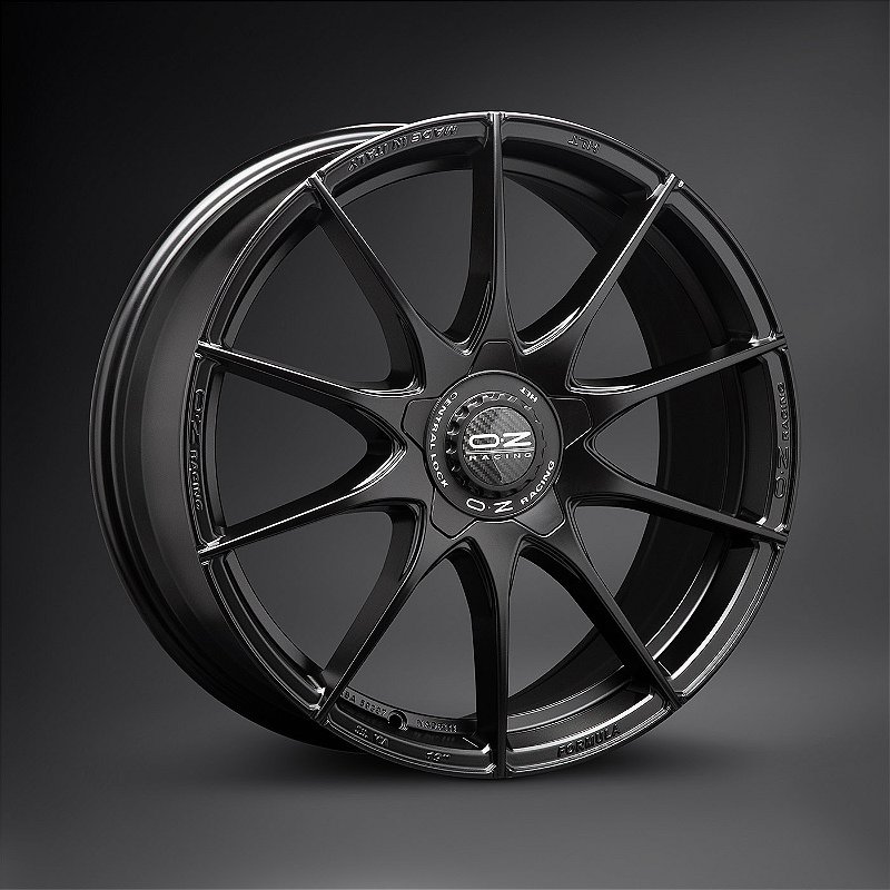 Jogo de Rodas OZ Racing Formula HLT Matt Black Aro 19x8,5 5x112