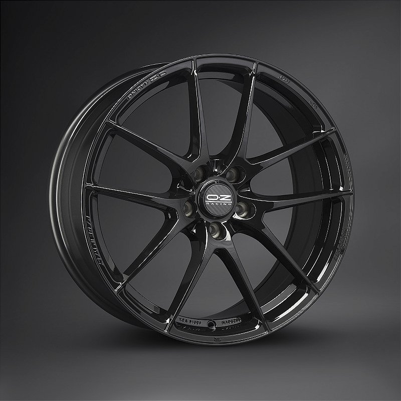 Rodas Esportivas OZ Leggera HLT Gloss Black 5x130 20x8,5 ET50