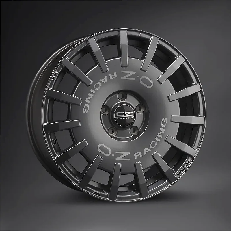 ダルクスポーツ、Size30 Rodas Esportivas OZ Rally Racing Dark Graphite 4x100 17x7 ET37