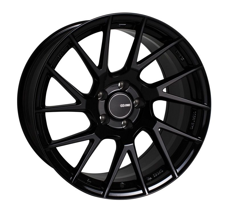 Rodas Esportivas Enkei TM-7 Gloss Black 5x112 18x8 ET45 - GPParts