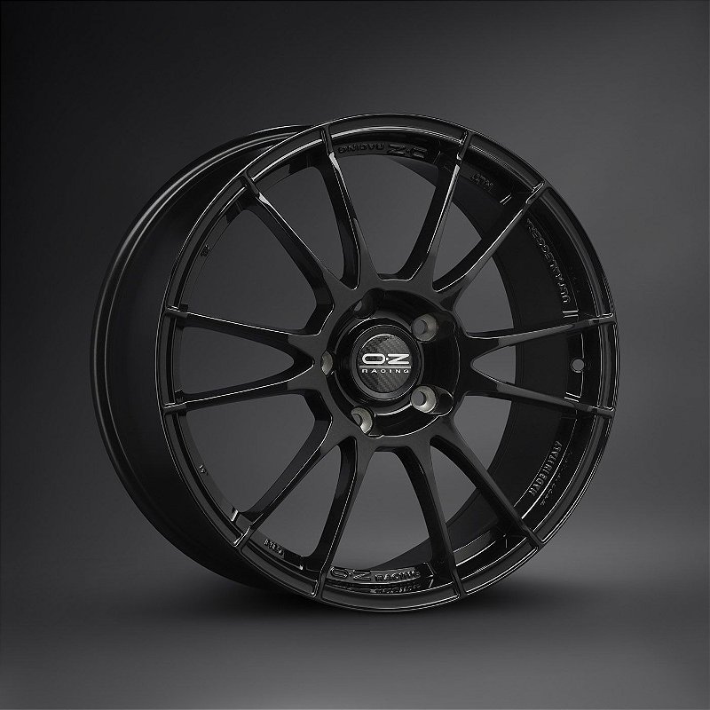 Jogo de Rodas OZ Racing Ultraleggera HLT Gloss Black Aro 19x8,5