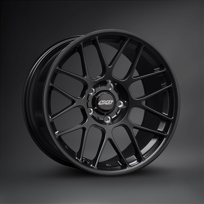Rodas Esportivas APEX ARC-8 Satin Black 5x120 18x9,5 ET22 - 18x10