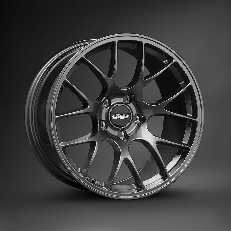 Rodas Esportivas APEX EC-7 Anthracite 5x120 18x9 ET31 - 18x10 ET25