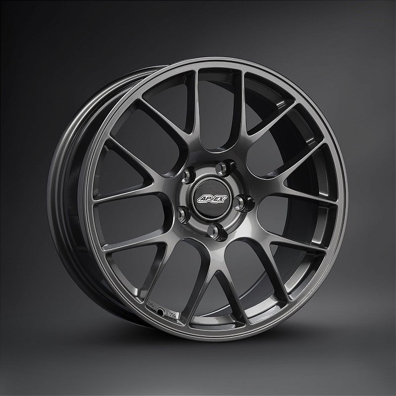 Rodas Esportivas APEX EC-7 Anthracite 5x120 18x8,5 ET35 - 18x9,5