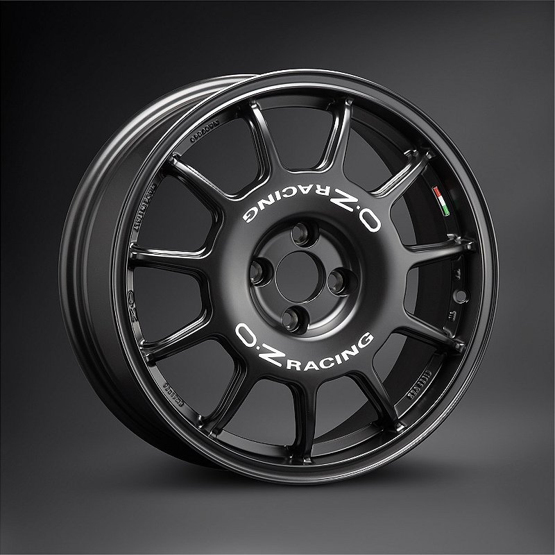 Rodas Esportivas OZ Leggenda Matt Black 4x100 17x7 ET37 - GPParts