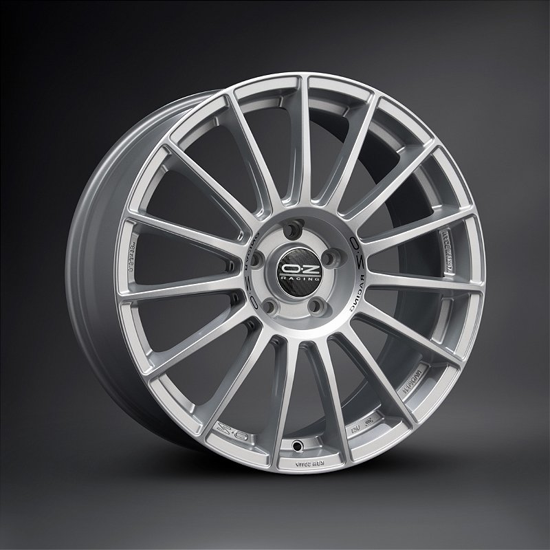 Jogo de Rodas OZ Racing Superturismo LM Matt Race Silver Aro 17x7