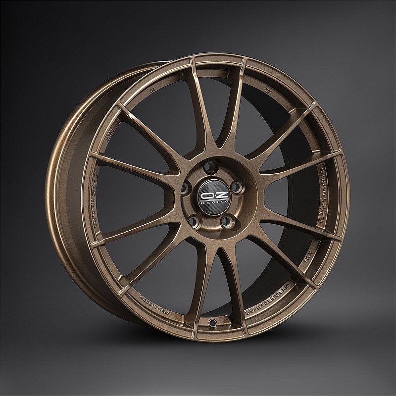 Jogo de Rodas OZ Racing Ultraleggera Matt Bronze Aro 18x7,5 5x112