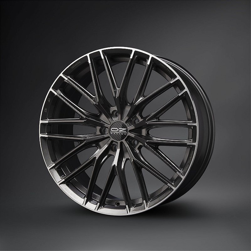 Rodas Esportivas OZ Gran Turismo HLT Star Graphite 5x112 19x8,5