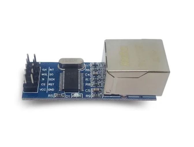 Módulo Ethernet ENC28J60 - ARDUCORE - Robótica Educacional arduino