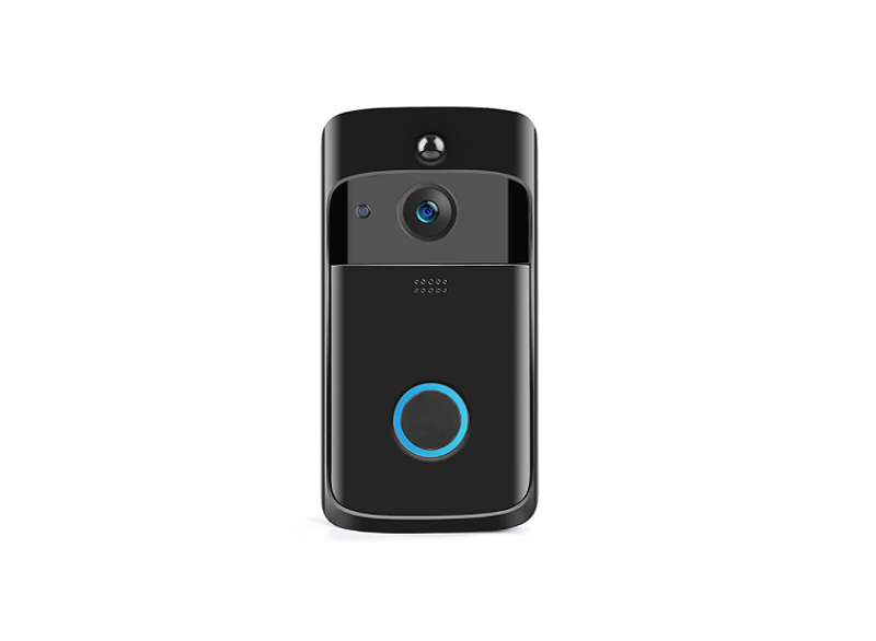 Campainha Inteligente Sem Fio 720p Câmera Wi-fi Doorbell V5 - Depósito  Central Casa & Construção LTDA