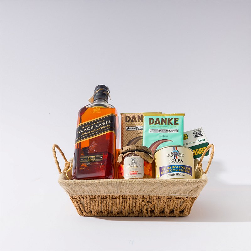 Cesta Black Label - Delli Divinos Adega e Delicatessen
