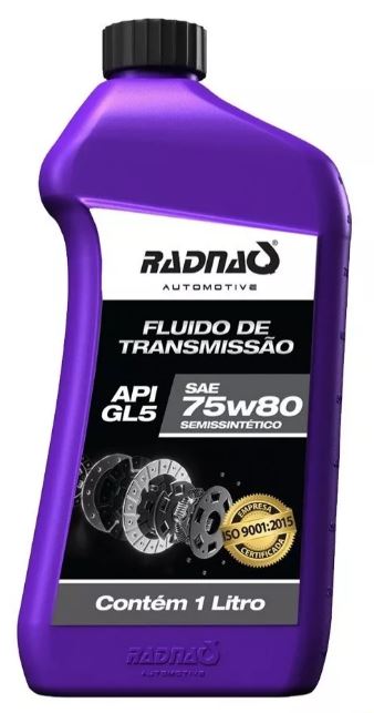 RADNAQ 75W80 - API GL5 - SEMI SINTÉTICO - ( 24 X 1 LT ) - All Shine