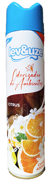 ODORIZADOR LEV E UZE CITRUS 400ML/180G