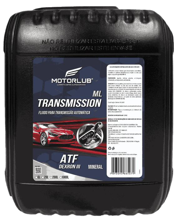 Motorlub ATF Dexron III 20W ( Balde 20 Litros) - All Shine