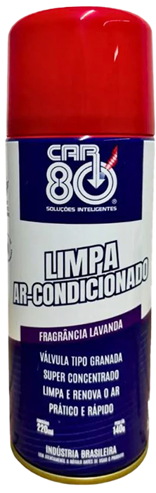 Limpa Ar Condicionado CAR80 ( Higienizador ) - LAVANDA - All Shine