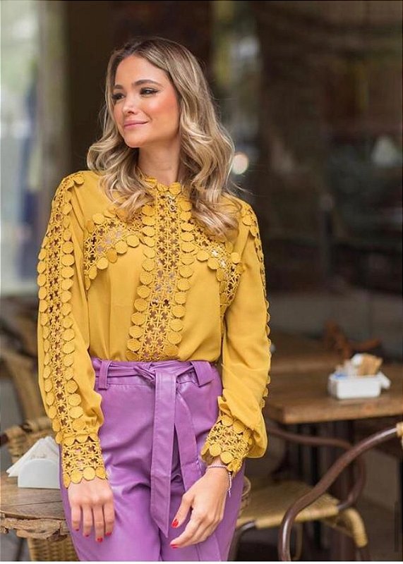 Kreta Łagodzić Wielki dąb blusa manga longa com renda Bijatyka Dobry  przyjaciel Nieporozumienie