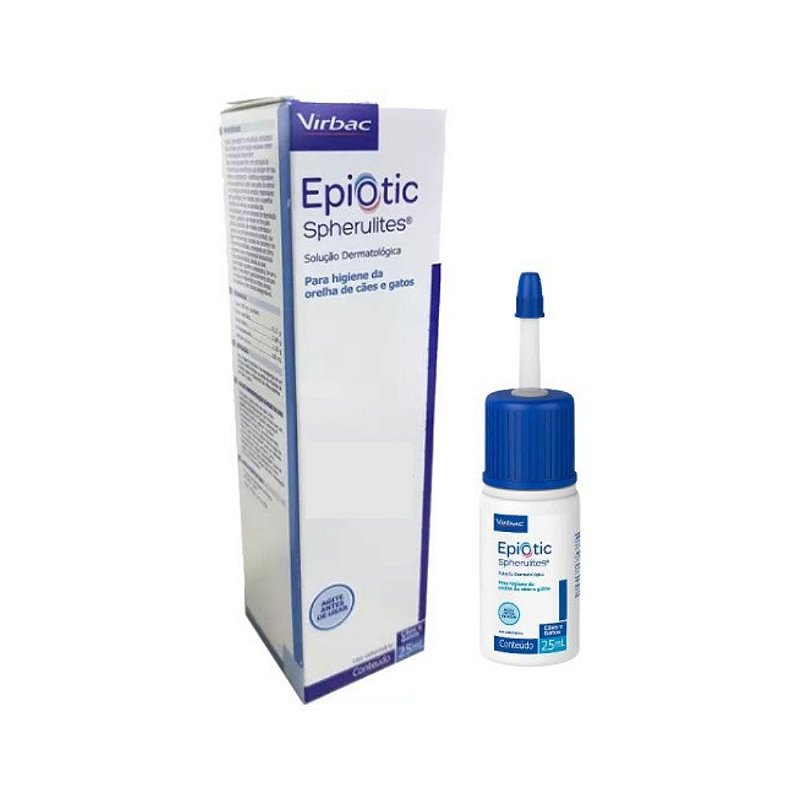 Epiotic Spherulites 25mL - Virbac - Agrocampo Giordani: Produtos