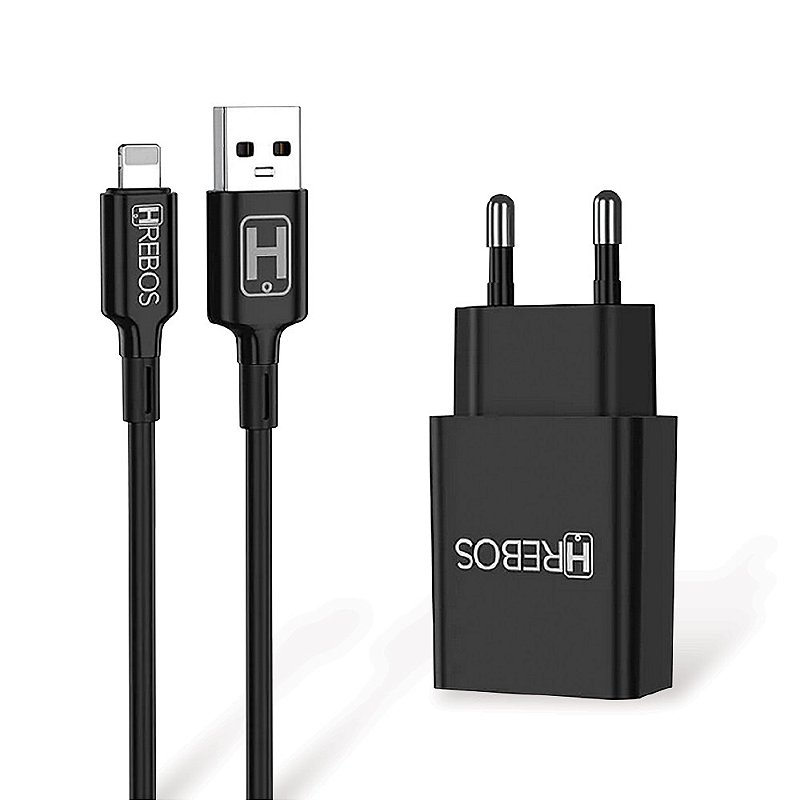 Kit Carregador USB - Fast Charge 2.4A + Cabo (HS150V /HS-150C / HS150i -  Fornecedor Atacado