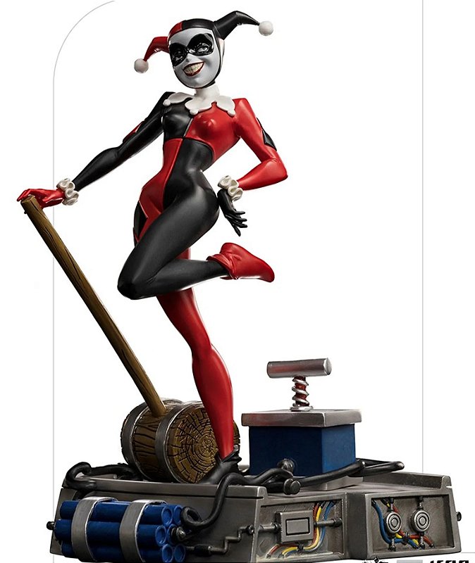 PRÉ VENDA: Estátua Arlequina (Harley Quinn) DC Designer Series