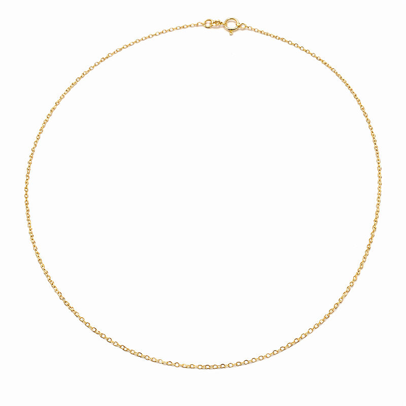 Choker Corrente Coração Delicada Fina Banhada a Ouro 40cm
