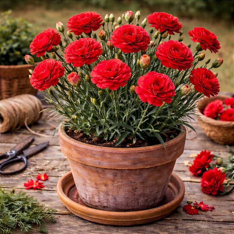 Comprar Sementes de Cravo Vermelho - Semente Rara | Venda de Sementes para Plantar