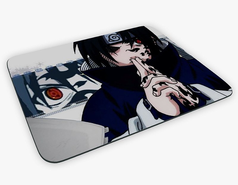 Mousepad Sasuke (anime Naruto) M37 - FJ UTILITYS