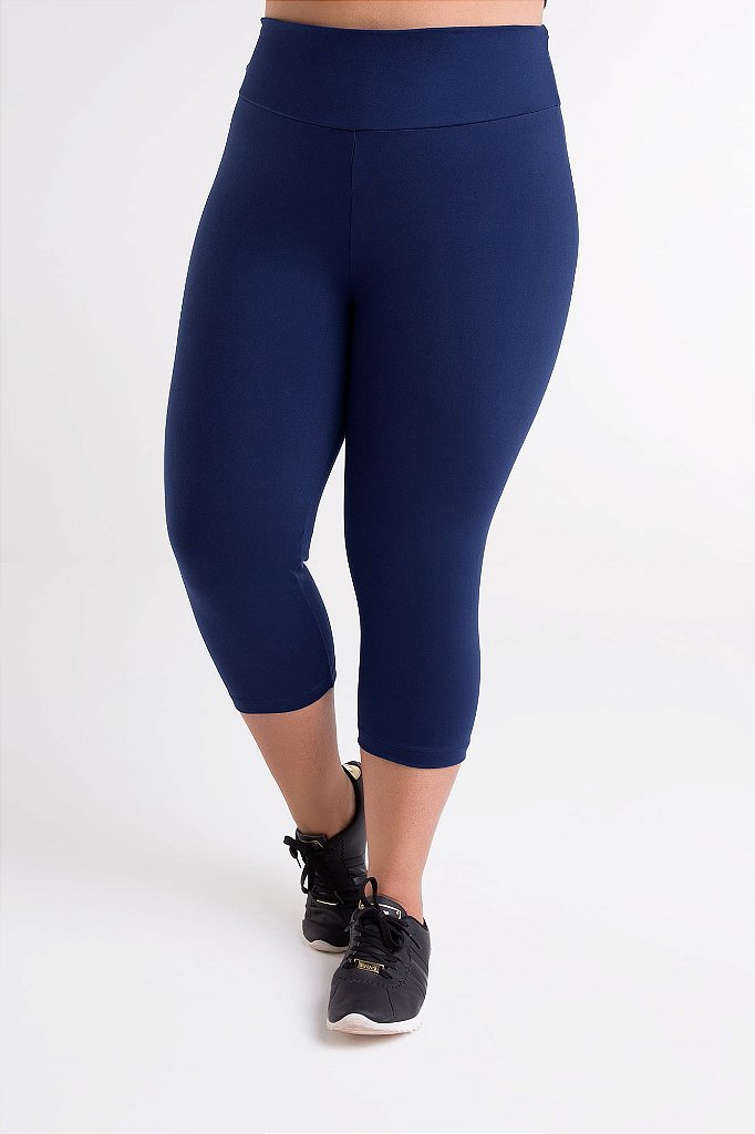 Calça Feminina Legging Capri Corsário Grossa Plus Size G1 G2 G3 G4 Modelo  Curve