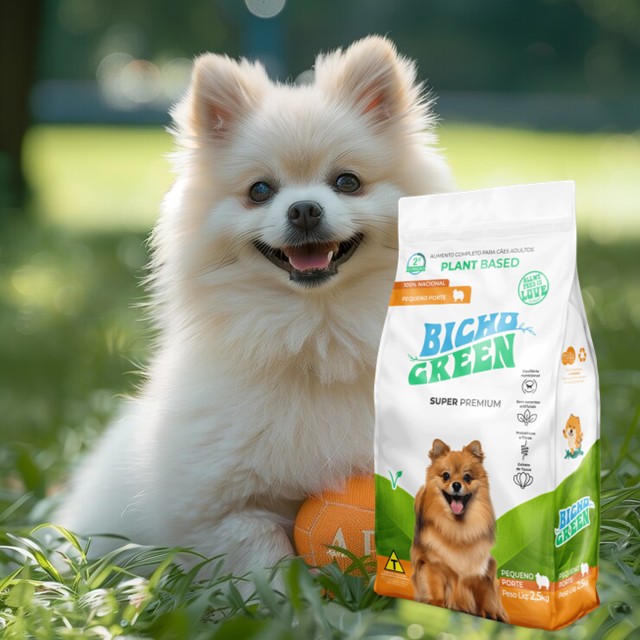 Kit c/ 2 Rações Veganas Super Premium p/ Cães Pequenos | Bicho