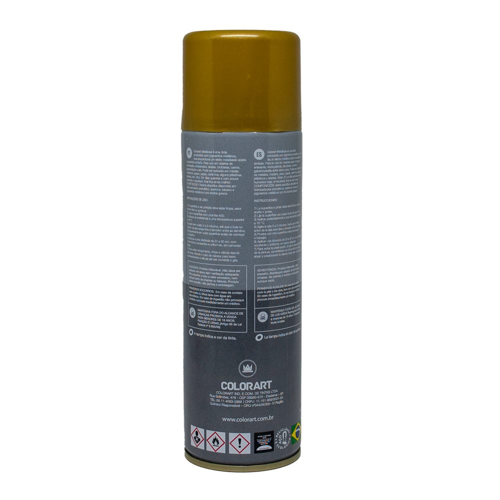 Colorart Metálicos - Bronze - id 61535 - Rei do Spray