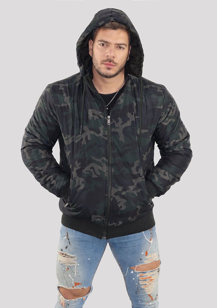 jaquetas masculinas dupla face