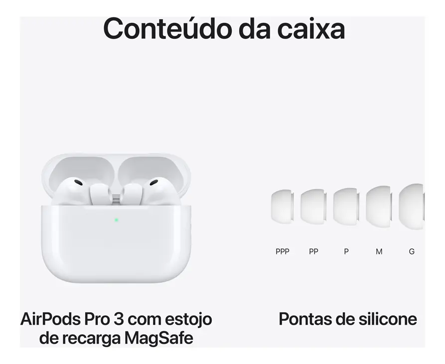 AirPods Pro 3- Apple - Cdk Tech - Loja de Eletrônicos