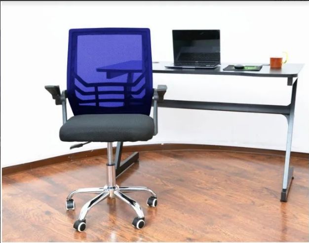 Cadeira Secretária Giratória De Escritório Tela Mesh² - Tutto Home |  Cadeiras, Poltronas, Luminárias e mais