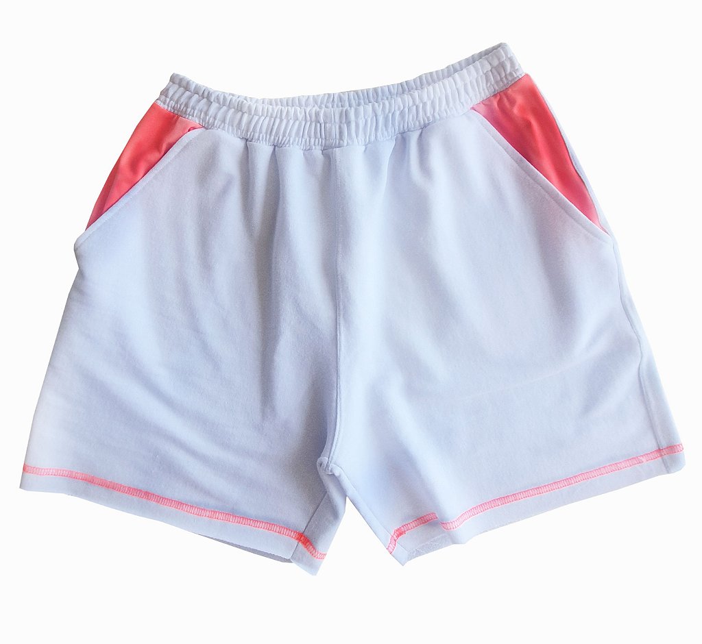 short neon rosa